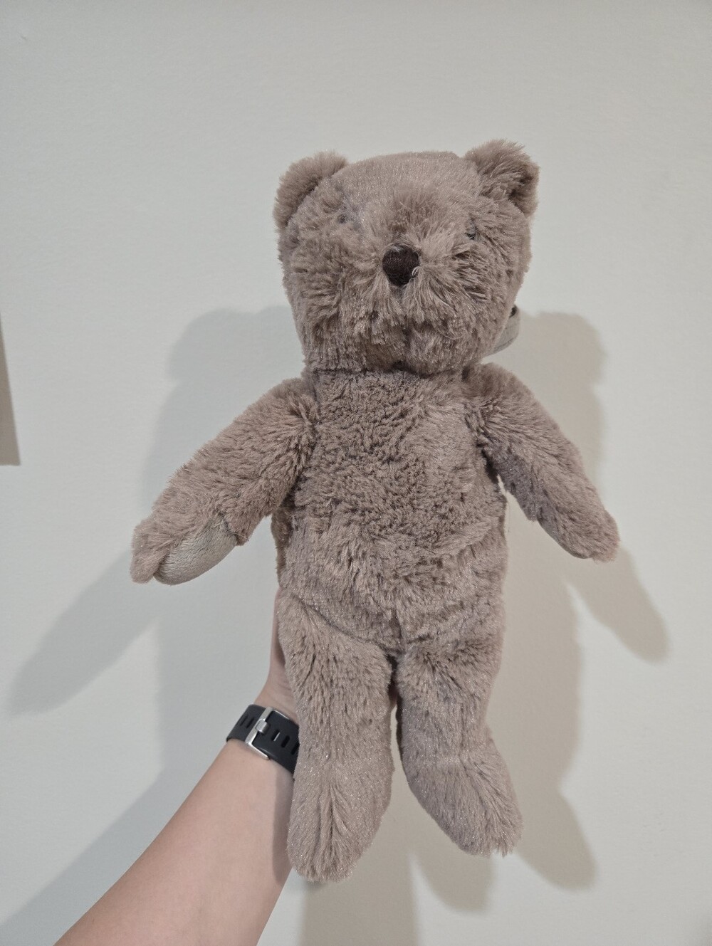 Pottery Barn Plush Brown Teddy Bear